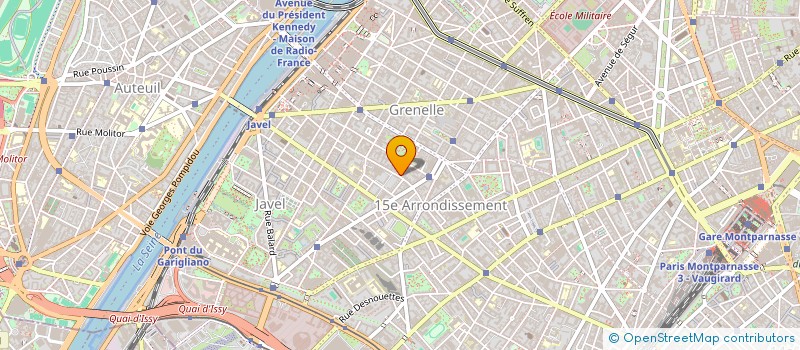 localisation de l'entreprise BILLIERES ARCHITECTE  PARIS