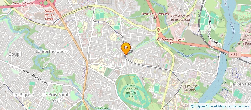 localisation de l'entreprise BILLIES AND ASSOCIATES  NANTES