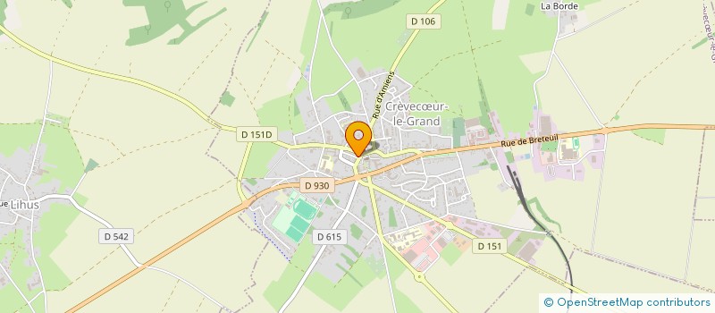 localisation de l'entreprise BILLION-REY  CREVECUR-LE-GRAND