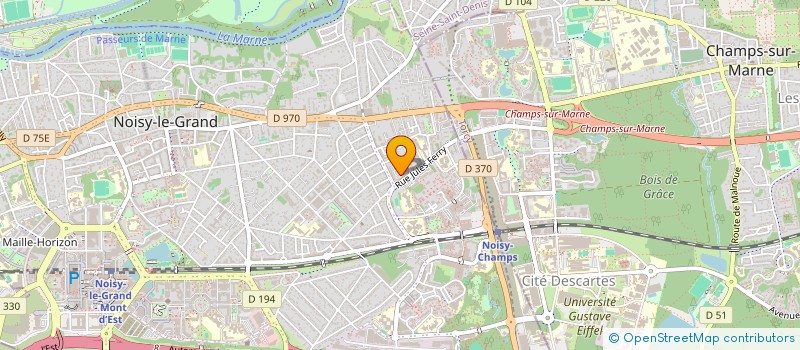 localisation de l'entreprise BILLIONBEES à OSNY