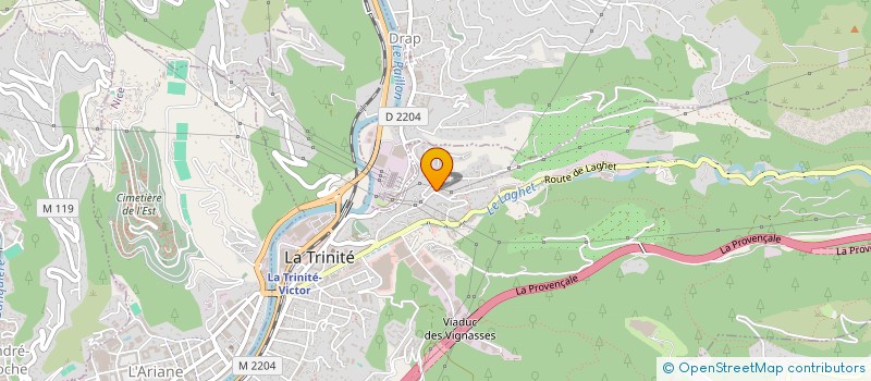 localisation de l'entreprise BILLIONS à LA TRINITE