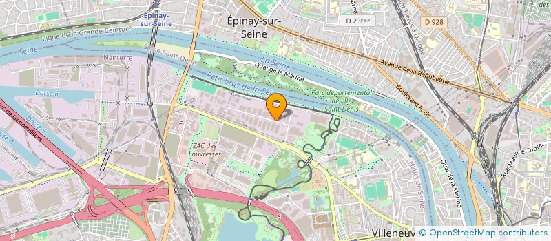 localisation de l'entreprise BILLIS CLIMATISATION à VILLENEUVE-LA-GARENNE