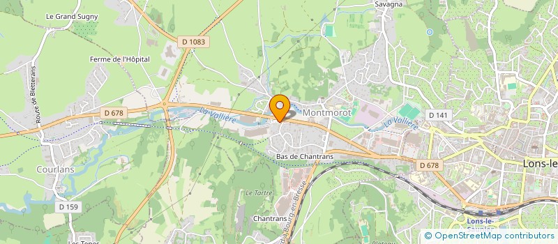 localisation de l'entreprise BILLON BRICOLAGE à MONTMOROT
