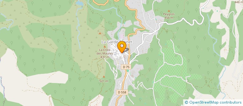 localisation de l'entreprise BILLON CLAUDE POUR INDIVISION BILLON à LA GARDE-FREINET