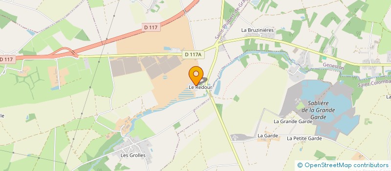 localisation de l'entreprise BILLON DU REDOUR à SAINT-PHILBERT-DE-GRAND-LIEU