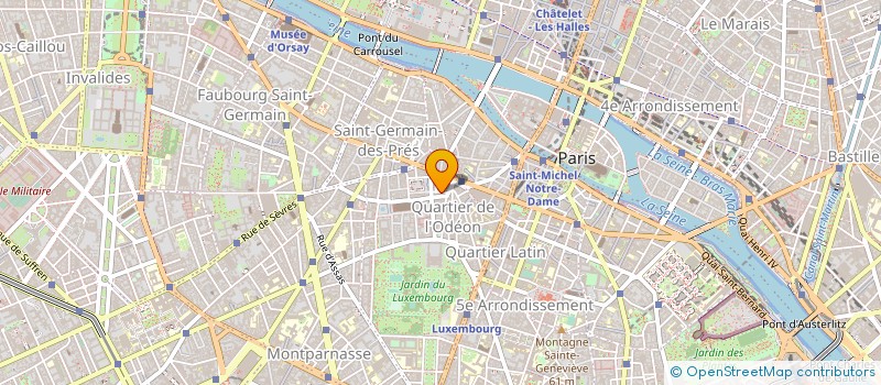 localisation de l'entreprise BILLON FABRICE ET GUINOT MARIELLE à PARIS