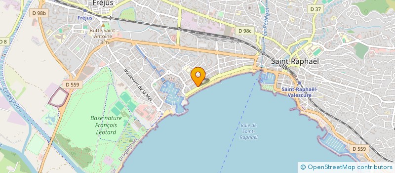 localisation de l'entreprise BILLON FINANCES à FREJUS