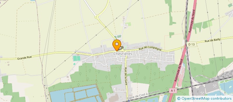 localisation de l'entreprise BILLORELETEXIER  CHEVRIERES