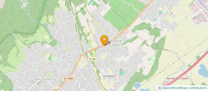 localisation de l'entreprise BILLOT à SAINT-ISMIER