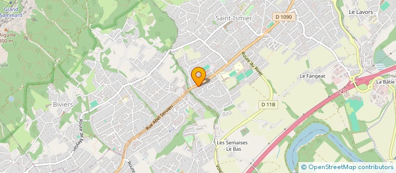 localisation de l'entreprise BILLOT BARFETY  SAINT-ISMIER