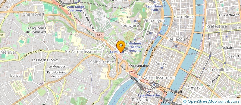 localisation de l'entreprise BILLOT GOENAGA MOLLARD à LYON