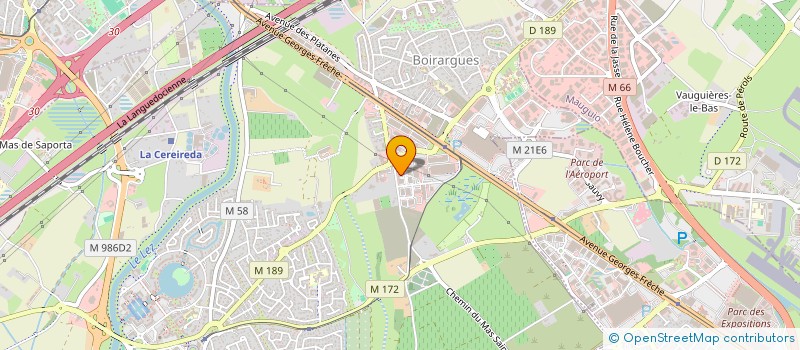 localisation de l'entreprise BILLY à LATTES