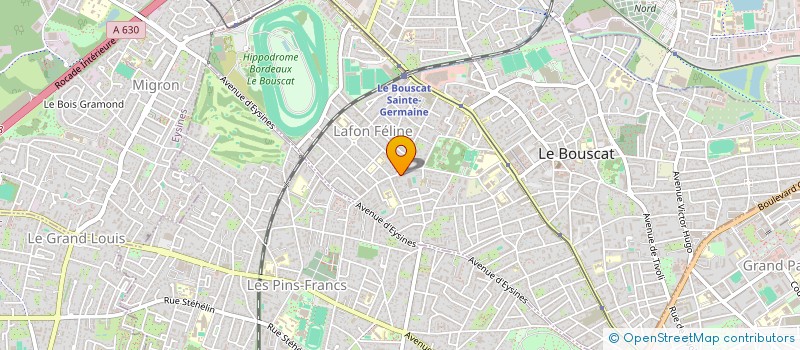 localisation de l'entreprise BILLY EURL  LE BOUSCAT