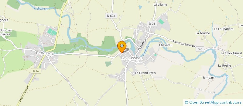 localisation de l'entreprise BILLY JONATHAN  BOIVRE-LA-VALLEE