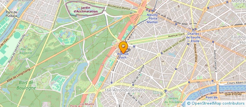 localisation de l'entreprise BILLY PARTNERS  PARIS