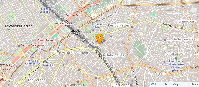 localisation de l'entreprise BILLY REAL ESTATE SCI  PARIS