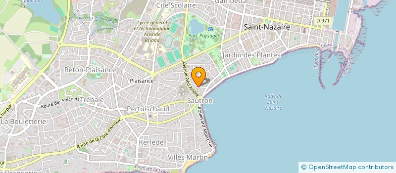 localisation de l'entreprise BILLY THE CAST  SAINT-NAZAIRE