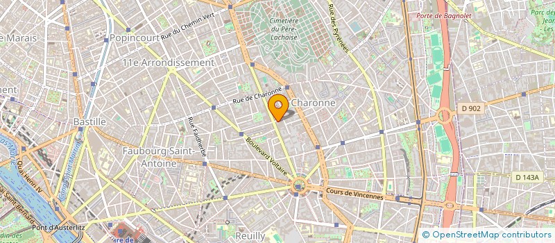 localisation de l'entreprise BILLY TRIMMER à PARIS