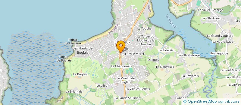 localisation de l'entreprise BILLYON  LANCIEUX