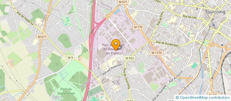 localisation de l'entreprise BILLYTEX à BONDUES