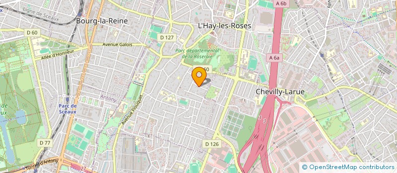 localisation de l'entreprise BILMER  L'HAY-LES-ROSES