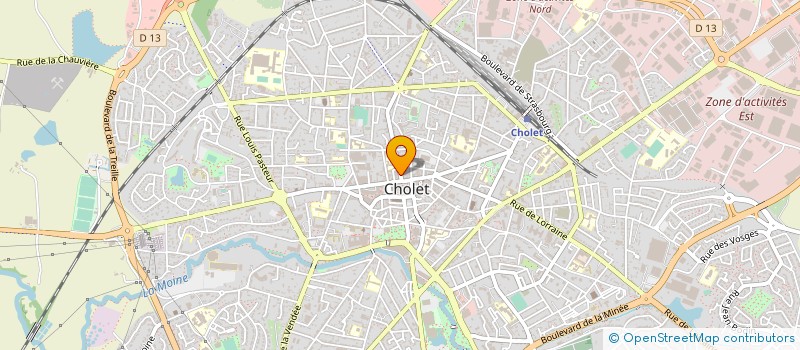 localisation de l'entreprise BILMOH à CHOLET