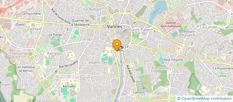 localisation de l'entreprise BILOBA à VANNES