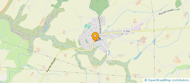 localisation de l'entreprise BILOBA à MONTREVAULT-SUR-EVRE