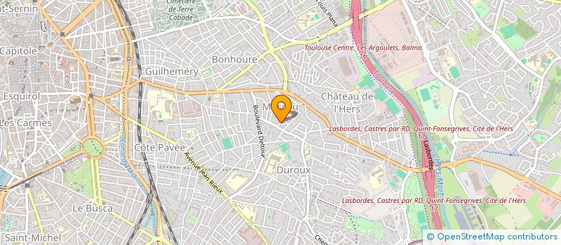 localisation de l'entreprise BILOBA à TOULOUSE