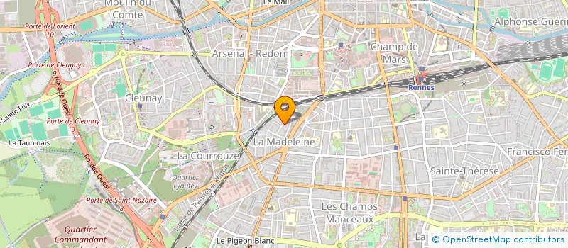 localisation de l'entreprise BILOBA RECRUTEMENT à RENNES