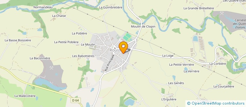 localisation de l'entreprise BILOBA'ZAR à SEVREMOINE