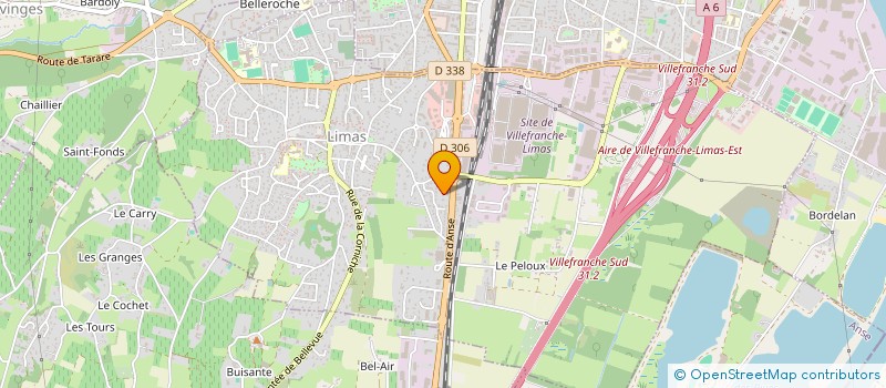 localisation de l'entreprise BILOCARBO à LIMAS