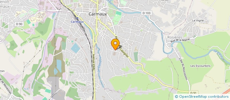 localisation de l'entreprise BILOMAT  BLAYE-LES-MINES