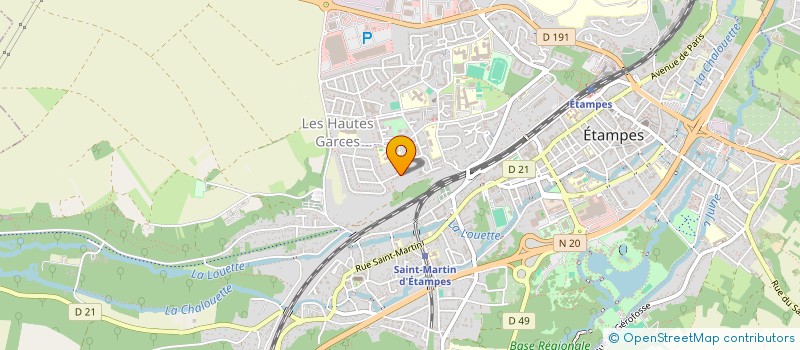 localisation de l'entreprise BILONGO  ETAMPES