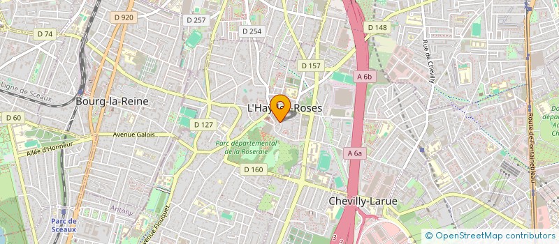 localisation de l'entreprise BILPHARM à L'HAY-LES-ROSES