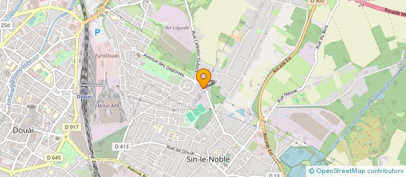 localisation de l'entreprise BILS DEROO GESTION à WAZIERS