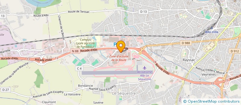 localisation de l'entreprise BILSKI à LE SEQUESTRE