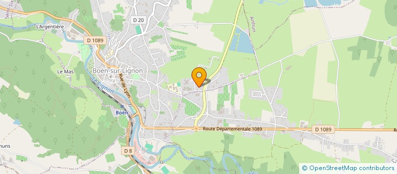 localisation de l'entreprise BILSTEIN FRANCE à BOEN-SUR-LIGNON