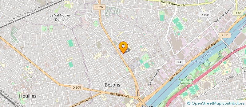 localisation de l'entreprise BILTEK  BEZONS