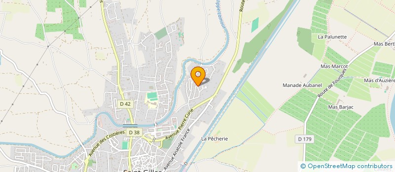 localisation de l'entreprise BILUCHA à SAINT-GILLES