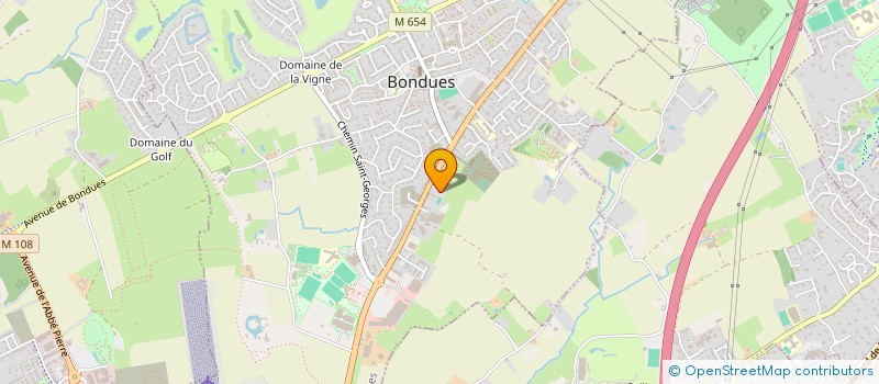 localisation de l'entreprise BILWARDS à BONDUES