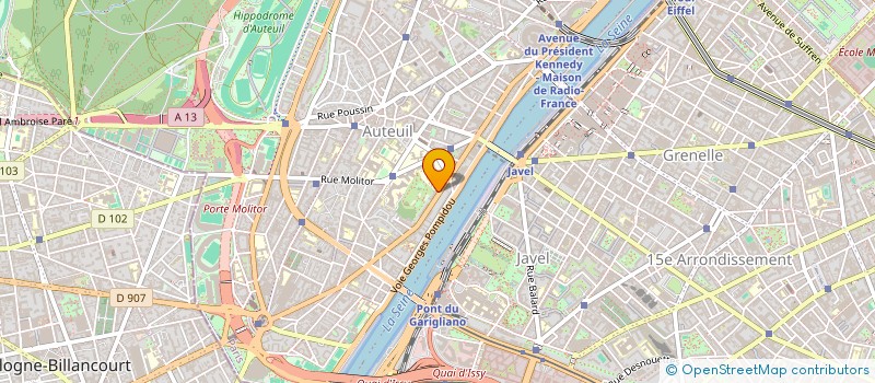 localisation de l'entreprise BILYTE  PARIS