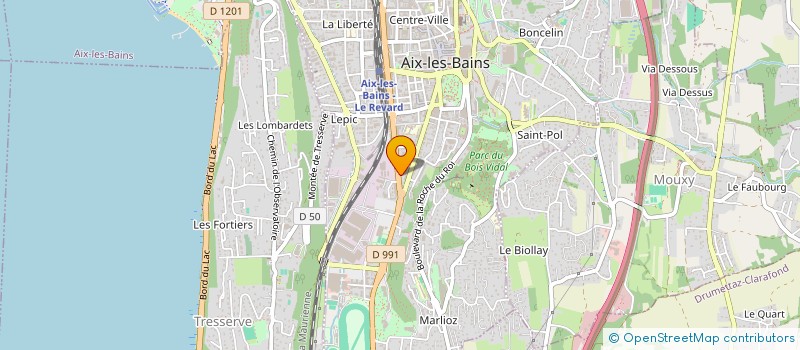 localisation de l'entreprise BILYTICS  AIX-LES-BAINS