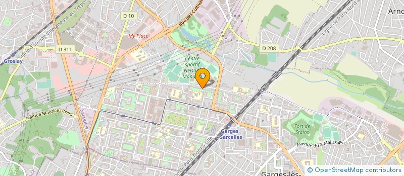 localisation de l'entreprise BIM à SARCELLES
