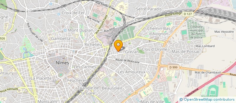 localisation de l'entreprise BIM 7 à NIMES