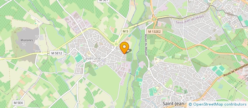 localisation de l'entreprise BIM  LAVERUNE