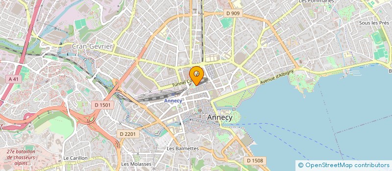 localisation de l'entreprise BIM AGENCY à ANNECY