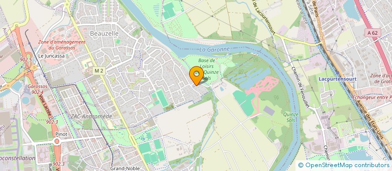 localisation de l'entreprise BIM BAM PROD  BEAUZELLE