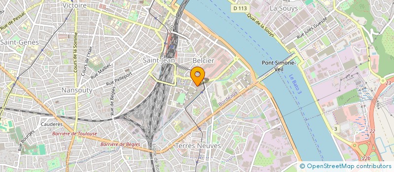 localisation de l'entreprise BIM BAO 2  BORDEAUX