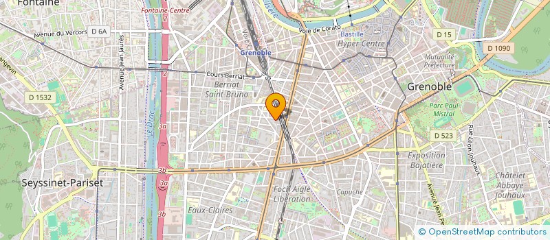 localisation de l'entreprise BIM BIM à GRENOBLE